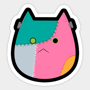 The zombie Cat Sticker